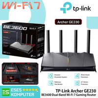 Router TP-Link ARCHER GE230 BE3600 Dual-Band Wi-Fi 7 Gaming Router