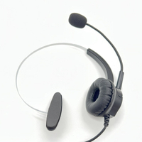 DKP91BW 安立達 話機專用 單耳耳機麥克風 含調音靜音 免持聽筒麥克風 辦公電話耳機