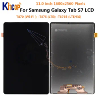 11.0" For Samsung Galaxy Tab S7 LCD Display Touch Screen Digitizer Panel Assembly For Samsung Tab s7 SM-T870 T875 T876B lcd