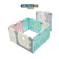 COBY FENCE 8+2 Fold Baby Gates Play Fence Universe Playards