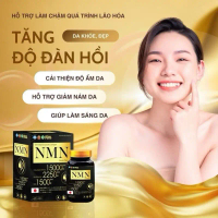 [Hộp 60 viên] Viên Uống Đẹp Da NMN 1500mg Collagen Elastin Plus | Glutathione 2250mg | Hỗ trợ làm ch