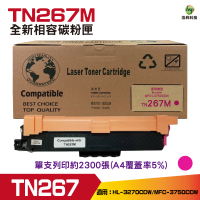 for Brother TN267 TN-267 M 紅色 相容碳粉匣 HL-L3270CDW MFC-L3750CDW
