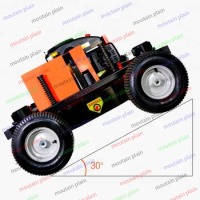 Gasoline Remote Control Lawn Mower for Agriculture Robot Lawn Mower