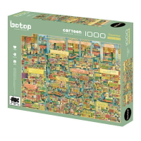 botop - 水果市場 1000片正版拼圖 閃光黑卡 10484