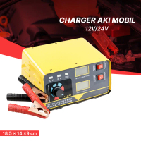 Promo OTOHEROES Charger Aki Mobil Intelligent Battery Charger 12V/24V - AJ-618D Murah