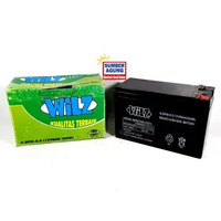 Wilz Aki Motor Aki Kering 8Ah 12V Maintanance Free 12 Volt Original 100% Model Panjang Suzuki Thunde