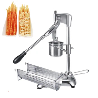 30cm Long French Fries Maker Machine Mashed Long Potatoes Fried Chip Extruders Manual Potato Making Machine