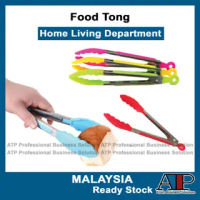 Klip Makanan, ATP PP, Keluli Tahan Karat, untuk Memasak Dapur, Menghidangkan Salad, BBQ Tong, Perkak