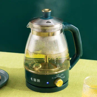 1L Electric Kettle Heat-resistant Glass Tea Infuser Pot With Filter Automatic Steam Spray Borosilicate glass Teapot Health Pot