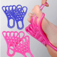 1 Pasang Alat Terapi Jempol Kaki Silikon Alat Terapi Kaki Plantar Fasciitis Stretching Belt Alat Kes