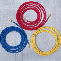 10Feet & 16Feet R134A R600A R22 R12 Gas pipe checking gas hose fridge check pressure psi compressor