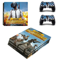 The PUBG PS4 Pro Skin Sticker For PlayStation 4 Console and 2 Controllers PS4 Pro Skin Stickers Decal Vinyl
