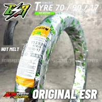 TERBARU 2025 ESR TAYAR/ ESR TAYAR/ ESR MOTORSIKAL TAYAR 70/90x17/ 60/80x17 ESR TAYAR 17 inci