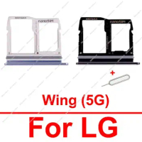 SIM Card Tray Holder For LG Wing 5G Sim Card Reader Card Socket Adapter Replacement