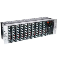 Behringer Eurorack Pro RX1202FX Rackmount Mixer with Effects, Built-in FX Processor, and Universal Power Supply