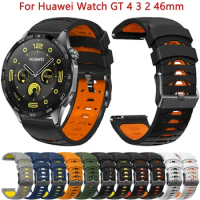 Watch Strap 22mm For Huawei Watch GT 4 GT3 GT 3 2 GT2 Pro SE 46mm Silicone Band for Huawei Watch 4 3 Pro 46mm Watchband Bracelet