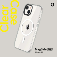 RHINOSHIELD 犀牛盾 iPhone 13/13 Pro/13 Pro Max Clear MagSafe兼容 磁吸透明防摔手機殼(抗黃終生保固)
