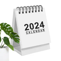 2024 Mini Desk Calendar Tabletop Calendar Standing Desk Calendar Decorative Standing Ornament Standing Desk Calendar 2024-2025