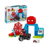 【LEGO 樂高】得寶系列 10424 隱蜘蛛的摩托車之旅(Spin’s Motorcycle Adventure 學齡前玩具 禮物)