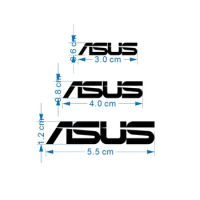 1pcs Asus laptop metal logo sticker personalized DIY decoration of various brand laptop metal stickers