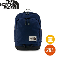 【The North Face 童 20L雙肩包《海軍藍》】8B23/後背包/雙肩背包/休閒背包/登山/露營