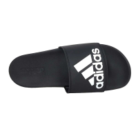 【adidas 愛迪達】男女運動拖鞋-海邊 海灘 戲水 游泳 沙灘 避震 愛迪達 黑白(GY1945)