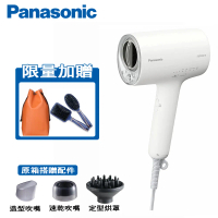 結帳優惠 Panasonic國際牌高滲透奈米水離子吹風機 EH-NA0J-W(羽絨白)
