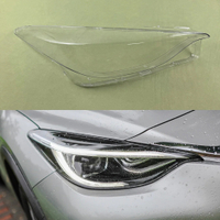 belook เปลี่ยนฝาครอบโคมไฟเดิมเป็นพลาสติกใสสำหรับ Infiniti QX30 รุ่นปี 2016 2017 2018 ฝาครอบไฟหน้าแบบ