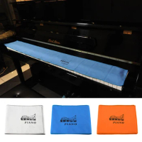 Piano Keyboard Cover Cotton Cloth 61/88 Keys Protector Dustproof Electronic Digital Piano Cover White Universal Hot Sale