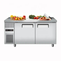 Commercial Refrigeration Equipment Kitchen Table Refrigerator Chiller Restaurant Under Counter Salad Freezer Chiller