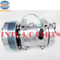 4498 4806 4813 1789570 178-9570 Sanden 7H15 7S15 709 SD709 SD7H15 Auto air conditioning ac compressor for truck 8PK/132mm 12V