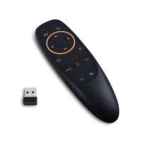 G10S Air Mouse Voice Remote Control 2.4G USB Receiver for Android TV BOX PC Gyro Sensing Mini Wireless Smart Remote