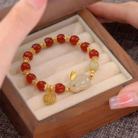 Gelang Batu Giok Kelinci#Gelang Tangan Batu Giok #Gelang Titanium#Gelang Giok Asli#Gelang Keberuntun