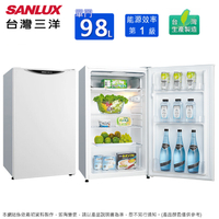 SANLUX台灣三洋98公升一級能效單門小冰箱 SR-C98A1~含運僅配送1樓