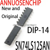 10PCS New and Original 74LS125 DIP-14 SN74LS125AN