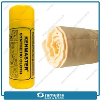 KENMASTER Lap Kanebo Cuci Mobil Motor Plas Chamois Ukuran Jumbo Besar kuning