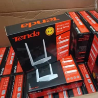 Tenda N301 Router Wireless WiFi 2 Antena Per Dus 1 Kotak 40 Pcs