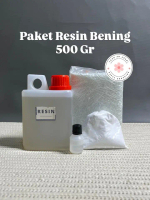 Resin Paket 500gr Bening dan Merah Komplit Lebih Hemat Jual Paketan Resin Katalis Kerajinan Resine b