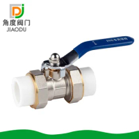 Manufacturers of brass ball valve round PP-R ball valve plating live ball valve high-quality Yuhuan valve
