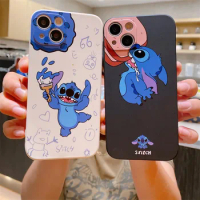 Disney Stitch Phone Case for Apple IPhone 7 8 SE2 7Plus 8Plus XS Max 11 Pro 12 Pro TPU Phone Back Cover Cute Cartoon Shell Gifts