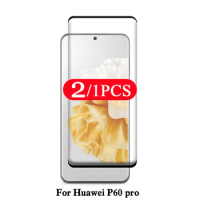2/1PCS Tempered Glass For Huawei P60 pro Art P50 mate 50 40 RS P40 40E 30 30E P30 pro plus protective screen protector 9D film