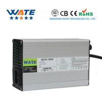WATE 21V 2.5A Charger 18.5V Li-ion Battery Smart Charger aluminum case Used for 5 series 18.5V Li-ion Battery 100V-240VAC