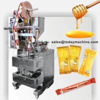 Automatic Mineral Water Oil Honey Juice Soft Drink Flavor Water Beverage Liquid Plastic Sachet Small Pouch Bag Packing Machine