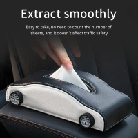 Creative Armrest Box Tissue Box Car Tissue Box Sports Car Style Tissue Box High-end Car Tissue Box