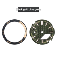 for Casioak GA2100 Dial Ring Watch Dial Plate Index Accessories MOD Kit Modified Chapter Ring Lume F