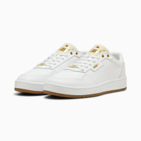 【PUMA】Court Classic Lux 復古休閒運動鞋 白色 男鞋 女鞋(39501905)