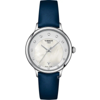 【TISSOT 天梭 官方授權】Odaci-T系列 優雅時尚腕錶 手錶 畢業禮物 慶端午 包粽(T1332101611600)