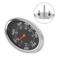 BBQ Gauge Built-in Lid Thermometer Replace For Weber Q2000 Hood Temperature Gauge Smoker Grill Thermometer Temperature Gauges