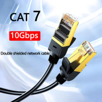 CAT7 Ethernet Cable 10Gb RJ45 Lan Network Cable Networking Ethernet Patch Cord CAT 7 Network Cable For Computer Router Laptop