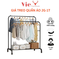 [Mẫu hot nhất] Kệ Treo Quần Áo Bằng Sắt 23th9 DECOR Giá Treo Quần Áo Kim Loại Chắc Chắn Tiện Lợi 2G-